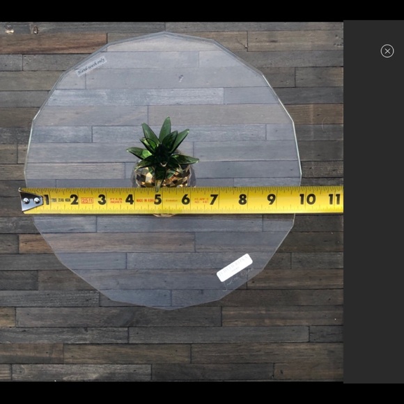 COPY - In Search of Judy Ripka Home Pineapple Serving Plate - Picture 3 of 4